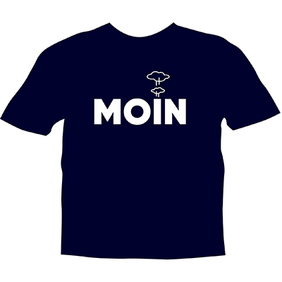 Shirt "Moin / Munter bleiben", Gre L